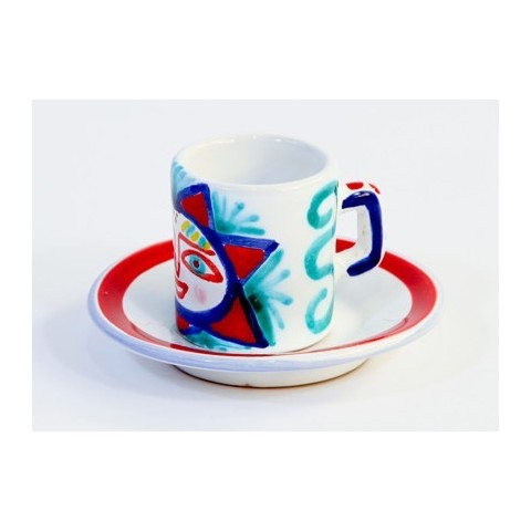 Coffee Cup with Saucer Salina