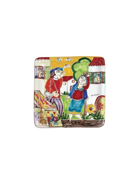 Squared Plate 24x24 DS 36 Fishmonger