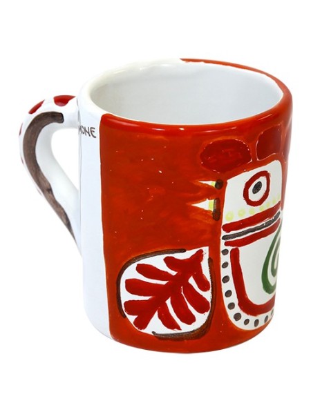 Tazza Mug Ceramiche De Simone decorata a mano Marettimo
