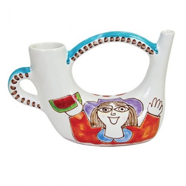Pitcher Folk woman with watermelon BR113FK