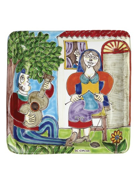 Squared Plate 24x24 DS 38 Serenade