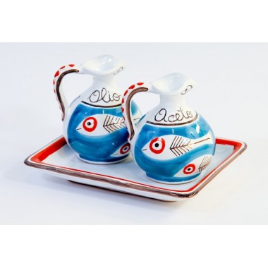 Oil and Vinegar Set Itaca
