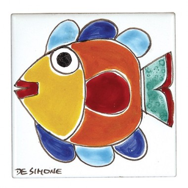 Tozzetto pesce ceramiche de simone Folk TZT685FCFK-20