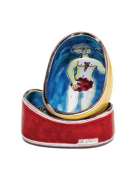 Porta sapone artigianale ceramiche de simone