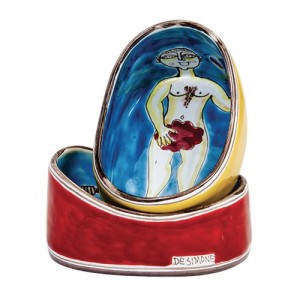 Porta sapone artigianale ceramiche de simone