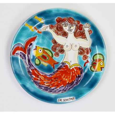 Piatto Tondo DS 18 cm Sirena PT18DS-01