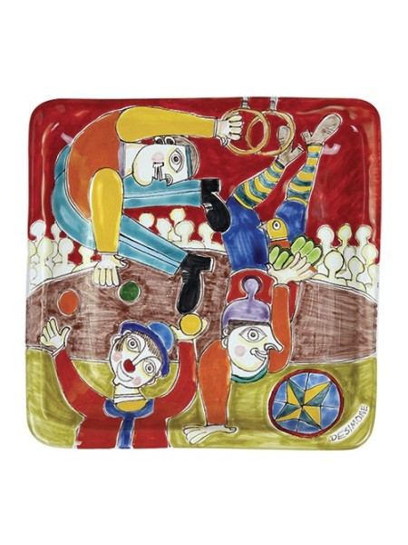 Squared Plate 24x24 DS 41 Circus