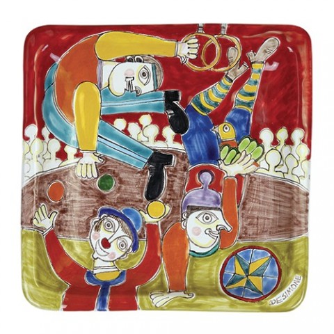 Squared Plate 24x24 DS 41 Circus