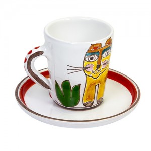 Ceramic Cup with Saucer set TZ75FK