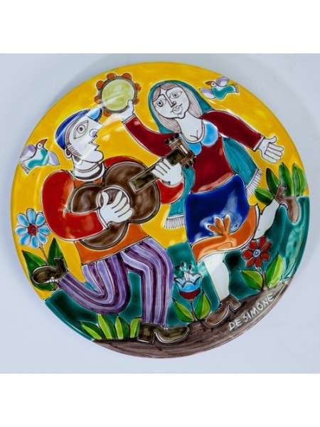 Piatto Tondo DS 25 cm PT25DS-05 danza