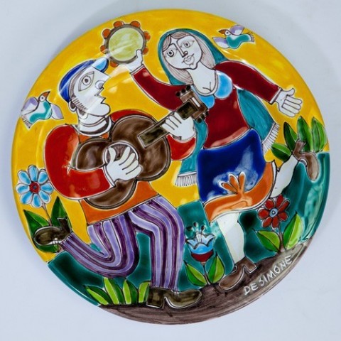 Piatto Tondo DS 25 cm PT25DS-05 danza