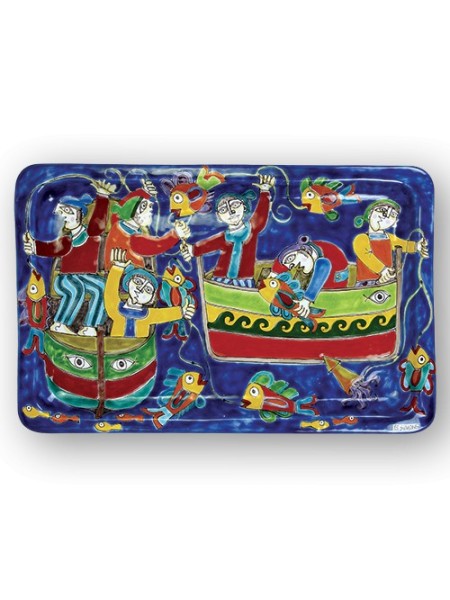 Vassoio DS Rettangolare Pescatori VSS43DS-03