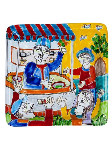 Squared Plate 24x24 DS 14 Kiosk