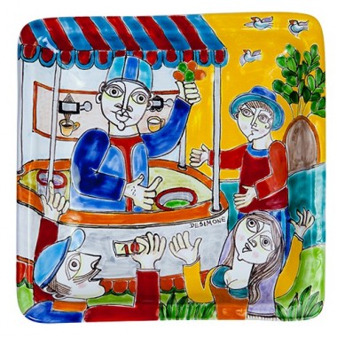 Squared Plate 24x24 DS 14 Kiosk