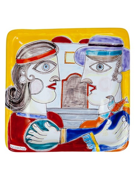 Piatto Quadrato 24x24 DS 09