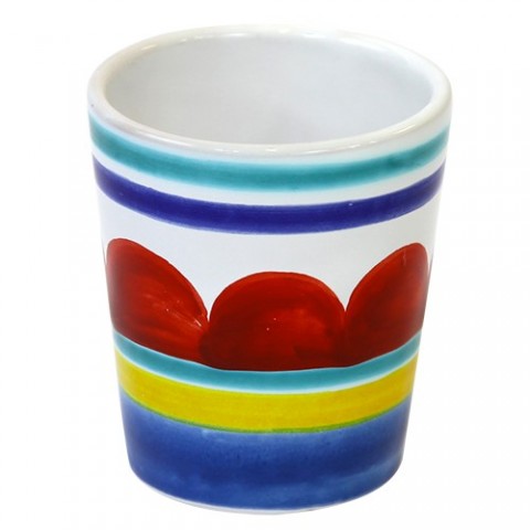Handmade ceramic Glass Sibari de simone pottery