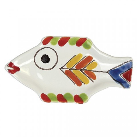 Ashtray Folk fish de simone pottery PC280FK-4