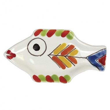 Ashtray Folk fish de simone pottery PC280FK-4