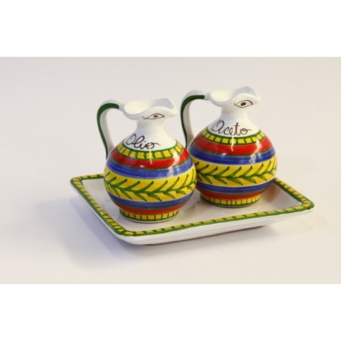 Set Olio e Aceto Vulcano
