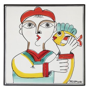 Ceramic Wall Tile Folk PI297FK-33G