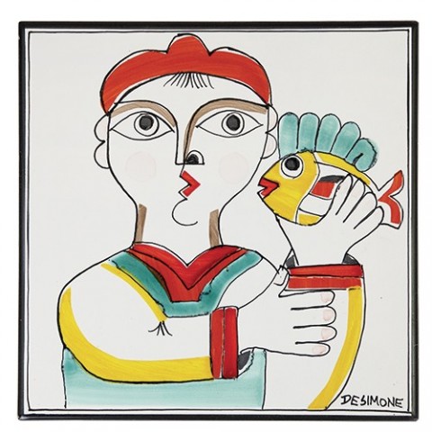 Ceramic Wall Tile Folk PI297FK-33G