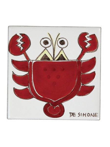 Tozzetto Cancro Ceramiche De Simone Folk TZT685FK-02