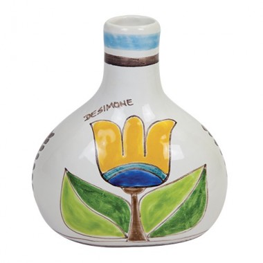 Bottiglia Folk Tulipano Giallo BT717NFK