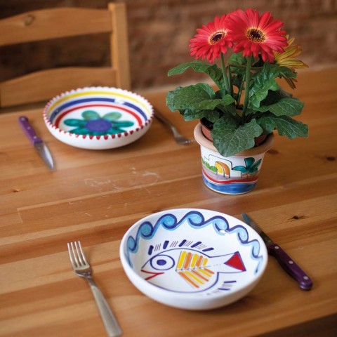 Piatto Tondo Levante PTLV Ceramiche De Simone