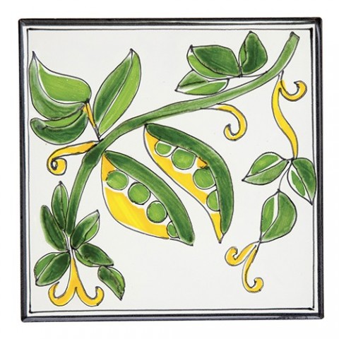 Ceramic Wall Tile Folk Peas PI297FK-09V