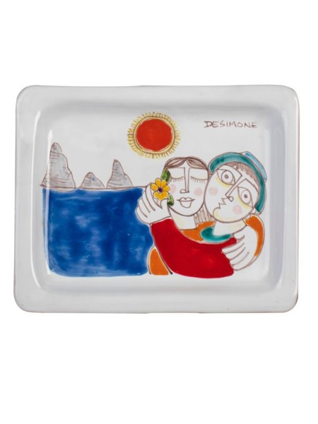 Vassoio Fidanzati 20x16 cm