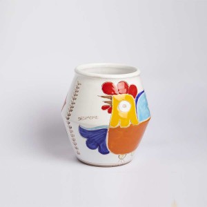 Ceramic Vase de simone pottery Folk VS537FK