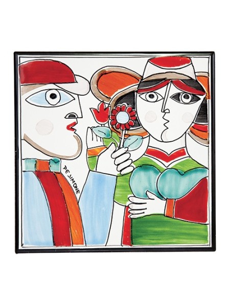 Piastrella Folk Innamorati PI297FK-04G