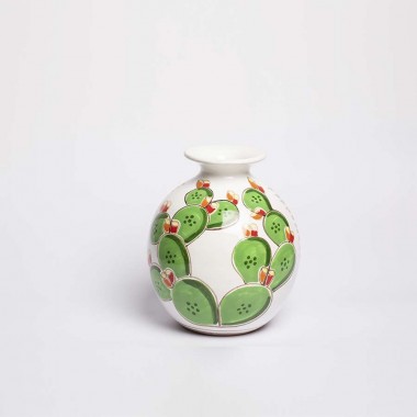 Round cachepot Folk VS507FK-FC