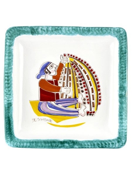 Piatto Quadrato Folk PQFK-19