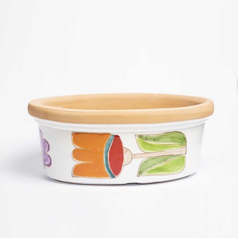 Vaso Porta Pianta Folk VSPO819FK-TU