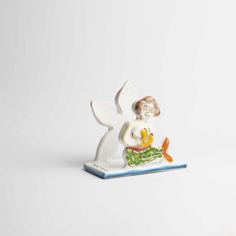 Napkin ring Folk mermaid starfish