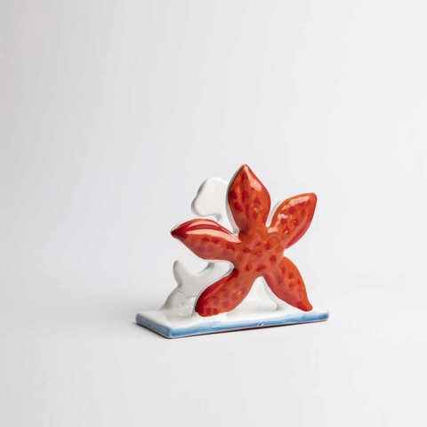 Napkin ring Folk mermaid starfish