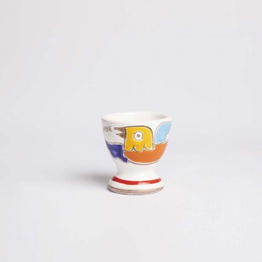 Egg cup Folk Bird Ceramiche de Simone PU728FK