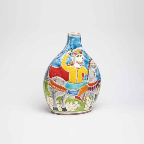 Bottiglia de simone ceramiche siciliane DS BT610A