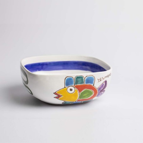 Salad Bowl Folk Fish CTQ22PE