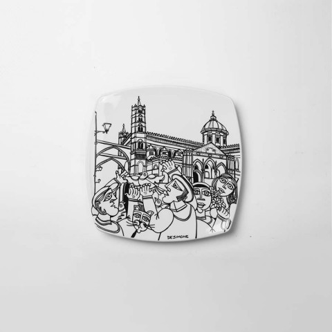 Piatto Bianco e Nero Palermo