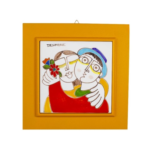 Yellow Framed tile Lovers