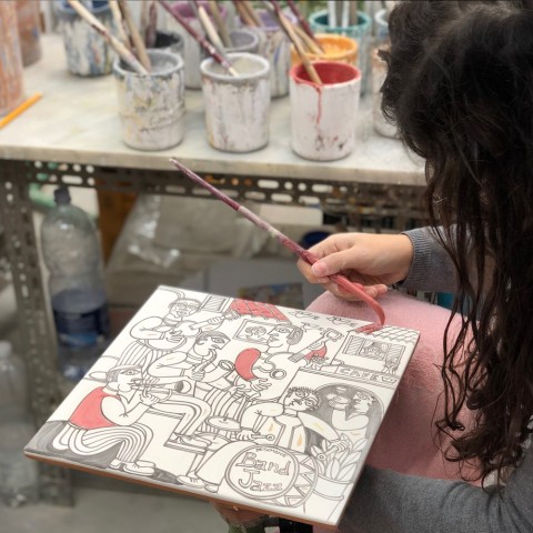 visit ceramiche de simone Laboratory experience