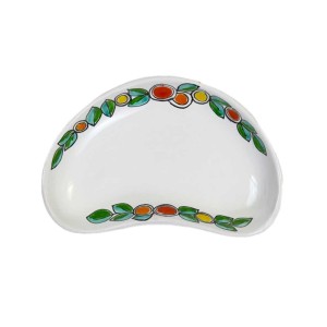 Mezzaluna Arance e Limoni ceramiche de simone mangiallegro