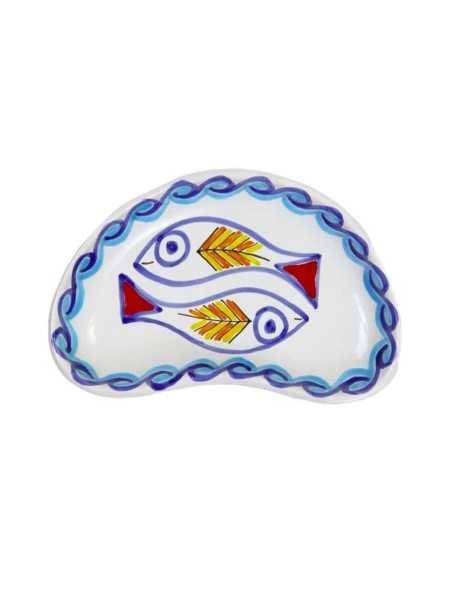 Mezzaluna Scirocco ceramiche de simone mangiallegro