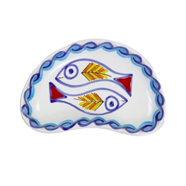 Mezzaluna Scirocco ceramiche de simone mangiallegro