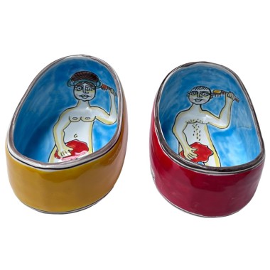 handmade Soap Dish Holder de simone pottery