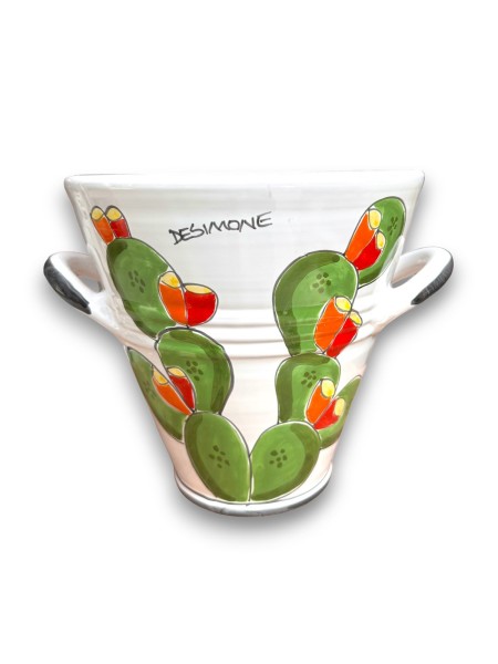 Secchiello Porta-ghiaccio Fichi d'India Ceramiche De Simone