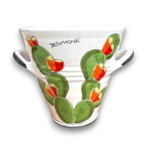 Secchiello Porta-ghiaccio Fichi d'India Ceramiche De Simone