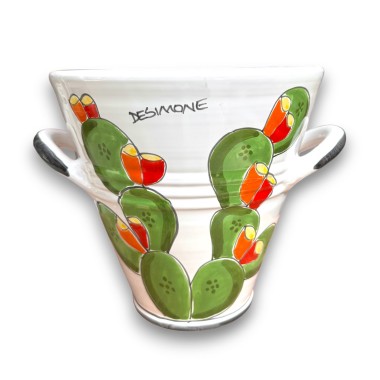 Secchiello Porta-ghiaccio Fichi d'India Ceramiche De Simone